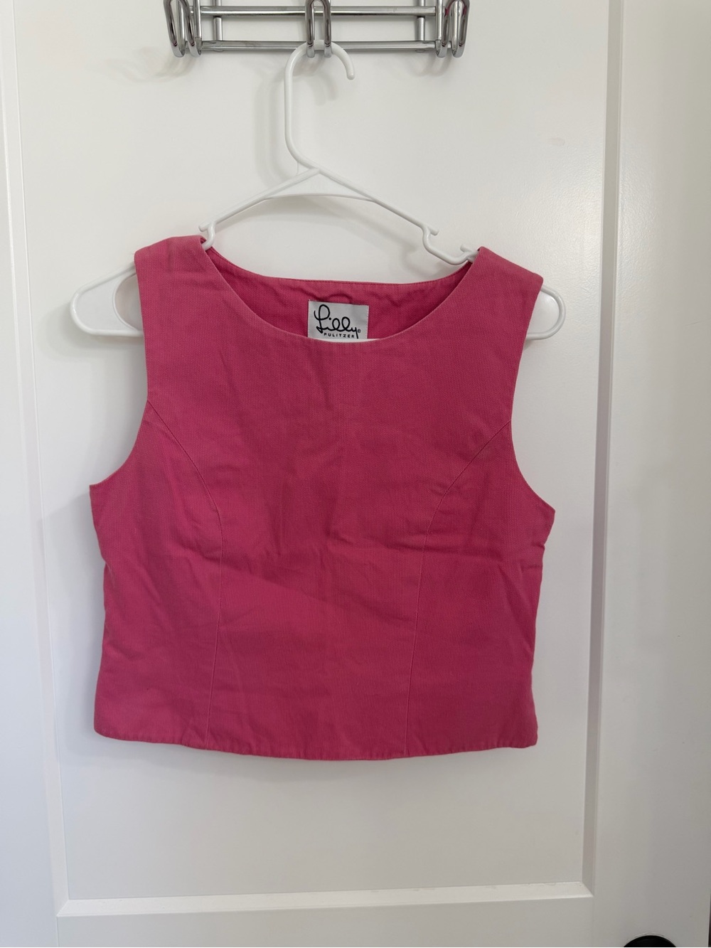 Lilly Pulitzer Hot Pink Sleeveless Top